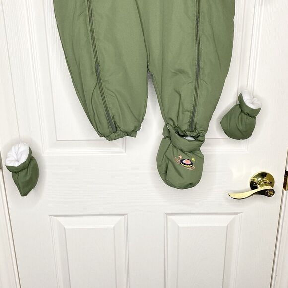 Vintage Baby MiniModa Snowsuit Removable Booties Size 36 Months= 3T Toddler - Picture 3 of 16